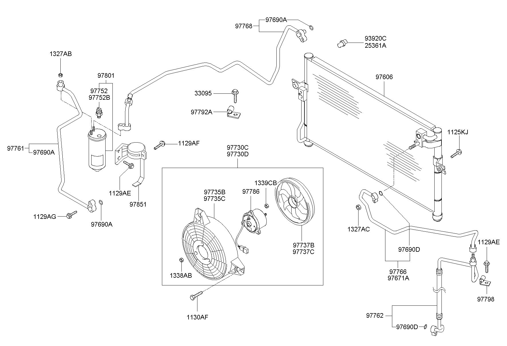 KLİMA HORTUMU STAREX KMY 97761-47000-HMC